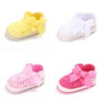 New Sweet Lovely Baby Girl Princess Big Bow Infant Toddler Mary Jane Ballet Dress First Walkers Shoes Crib Babe Footwear - Image 6