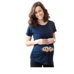 New Women's T-shirts Cartoon Maternity Top allaitement Funny Pregnancy T shirts Cotton T shirt pregnant Tee shirt clothes#J005