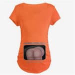 New Women's T-shirts Cartoon Maternity Top allaitement Funny Pregnancy T shirts Cotton T shirt pregnant Tee shirt clothes#J005 - Image 5