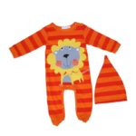 Newborn Baby Footies Long Sleeves Baby Pajamas Cartoon Printed Newborn Infant Boys Autumn Winter Clothes - Image 2