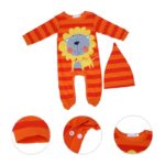 Newborn Baby Footies Long Sleeves Baby Pajamas Cartoon Printed Newborn Infant Boys Autumn Winter Clothes - Image 3