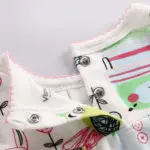 Newborn Baby Girl Dress Lovely Adorable Rabbit Cartoon Dress 1 Year Girl Baby Birthday Dress Infant Princess Dress Baby Clothes - Image 4