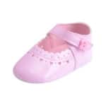 Newborn Baby Shoes Toddler Infant Boy Girls Heart Pattern PU Soft Sole Cute Solid Crib Summer Moccasin