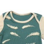 Newborn Baby Soft Cotton Sleepwear Summer Spring Long Sleeve Feather Print Sleeping Nightgown Sleep Wear with Hat - Image 6