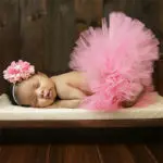 Newborn Baby Tutu Skirt Photography Props Peacock Handmade Crochet Beanie Beaded Cap Ball Gown - Image 4