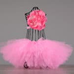 Newborn Baby Tutu Skirt with headband set for Photo Prop 7 Designs Fluffy Tulle Baby Ball Gown Tutu Skirt S1 - Image 2