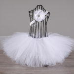 Newborn Baby Tutu Skirt with headband set for Photo Prop 7 Designs Fluffy Tulle Baby Ball Gown Tutu Skirt S1 - Image 5