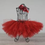 Newborn Baby Tutu Skirt with headband set for Photo Prop 7 Designs Fluffy Tulle Baby Ball Gown Tutu Skirt S1 - Image 6