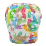 Newborn Diaper Cover Printed Swimsuit One Size Fits All Cloth Diapers Waterproof Unisex Swim Diaper for Baby in Swimming Pool - Image 3