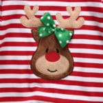 Newborn Kids Rompers Long Sleeve Striped Pajamas Sleepwear Romper Cotton Clothing Christmas Baby Boys Girls Children Clothes - Image 6