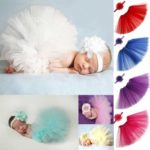 Newborn Photography Props Infant Costume Outfit Princess Baby Tutu Skirt Headband Baby Photography Prop  BM