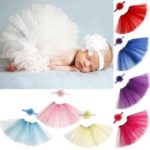 Newborn Photography Props Infant Costume Outfit Princess Baby Tutu Skirt Headband Baby Photography Prop  BM - Image 3
