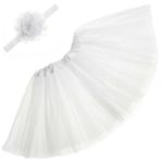 Newborn Photography Props Infant Costume Outfit Princess Baby Tutu Skirt Headband Baby Photography Prop  BM - Image 5