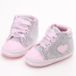 Newest Newborn Baby Girls Princess Spring Autumn First Walkers Casual Infant Crib Baby Sneakers Indoor Toddler Shoes LA916820