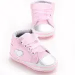 Newest Newborn Baby Girls Princess Spring Autumn First Walkers Casual Infant Crib Baby Sneakers Indoor Toddler Shoes LA916820 - Image 4