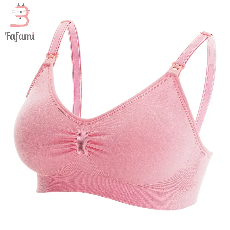 Nursing bra Seamless Maternity bra Breast feeding bras for pregnant women maternity clothing breastfeeding bra underwear female - Image 2