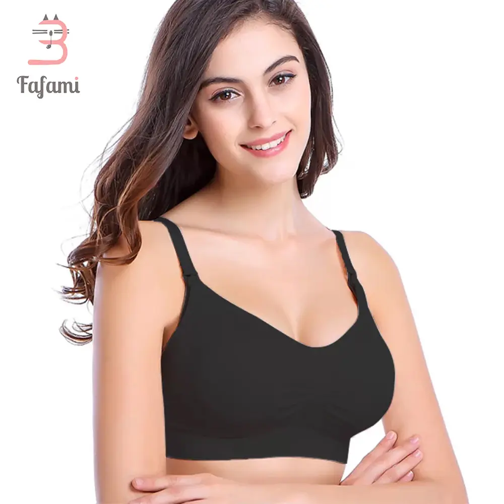 Nursing bra Seamless Maternity bra Breast feeding bras for pregnant women maternity clothing breastfeeding bra underwear female - Image 5