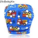 Ohbabyka Baby Swim Diapers 2016 Brand Cloth Diaper Swimwear Reusable Baby Swim Suit for Boys or Girls Swimwear Swimming Trunks - Image 5