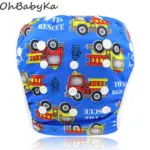 Ohbabyka Baby Swim Diapers 2016 Brand Cloth Diaper Swimwear Reusable Baby Swim Suit for Boys or Girls Swimwear Swimming Trunks - Image 5