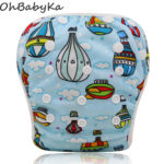 Ohbabyka Baby Swim Diapers 2016 Brand Cloth Diaper Swimwear Reusable Baby Swim Suit for Boys or Girls Swimwear Swimming Trunks - Image 6
