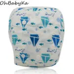 Ohbabyka Swimming Diapers Washable Infants Nappies Cover Bebek Mayo Adjustable Swim Diaper Cover Pants Reusable Baby Swimwear - Image 4