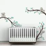 Oversize Removable Koala Tree Branches DIY Wall Decals Nursery Vinyls Baby Wall Art Stickers For Kids Rooms Custom Color J504 - Image 2