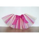 Pastel Rainbow Tutu Kaylyn  Newborn Baby Tutu Photoprop Birthday Tutu Pink Blue Yellow mint  Flower Girl Tutu Skirt  PT264 - Image 5