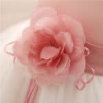Petal Hem Baptism Newborn Wedding Girls Formal wear Summer 2017 Princess Birthday Party Dress girl clothes infant kids dresses - Image 5