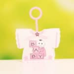 Pink and Blue Baby Dress Favor BagGift Bags for Baby Shower Favor Bags 12pcs - Image 2