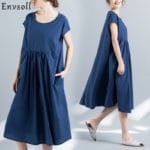 Plus Size Maternity Clothing 2017 Summer Loose Blue Maternity Dresses Pregnancy Clothing Maternity Clothes For Pregnant Women