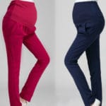 Plus big size maternity pants 2017 spring autumn 100% cotton belly pants  loose casual sports long trousers Maternity Clothing