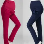 Plus big size maternity pants 2017 spring autumn 100% cotton belly pants  loose casual sports long trousers Maternity Clothing