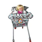 Portable Baby shopping cart safety cover Anti Dirty Safety Nylon chair seat cloth Multifunctional Folding Baby Car Seat Belt - Image 2