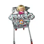 Portable Baby shopping cart safety cover Anti Dirty Safety Nylon chair seat cloth Multifunctional Folding Baby Car Seat Belt - Image 2