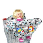 Portable Baby shopping cart safety cover Anti Dirty Safety Nylon chair seat cloth Multifunctional Folding Baby Car Seat Belt