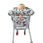 Portable Baby shopping cart safety cover Anti Dirty Safety Nylon chair seat cloth Multifunctional Folding Baby Car Seat Belt - Image 4