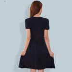 Pregnancy Clothes Dress For Pregnant Women Summer Cotton Striped Maternity Dress For Lactation Clothes Maternity Tunic 602014 - Image 2