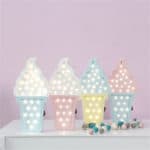 Pretty Ice cream Lamp for kids 3d Night Light Baby Room Sleeping Light Bedroom Desk Lamp Night Lamp for Summer Best for Gifts - Image 2