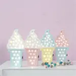 Pretty Ice cream Lamp for kids 3d Night Light Baby Room Sleeping Light Bedroom Desk Lamp Night Lamp for Summer Best for Gifts - Image 2