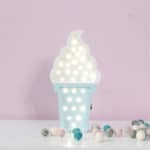 Pretty Ice cream Lamp for kids 3d Night Light Baby Room Sleeping Light Bedroom Desk Lamp Night Lamp for Summer Best for Gifts - Image 3