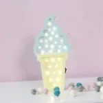 Pretty Ice cream Lamp for kids 3d Night Light Baby Room Sleeping Light Bedroom Desk Lamp Night Lamp for Summer Best for Gifts - Image 4