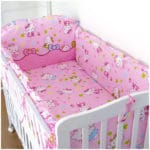 Hello Kitty 6 Piece Baby Bedding Nursery Crib Set
