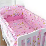 Hello Kitty 6 Piece Baby Bedding Nursery Crib Set
