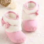Pure White Princess Girl Newborn Baby Kids First Walkers Boots Shoes Infant Toddler Bebe Crib Snow Super Warm Soft Soled Booty - Image 4
