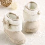 Pure White Princess Girl Newborn Baby Kids First Walkers Boots Shoes Infant Toddler Bebe Crib Snow Super Warm Soft Soled Booty - Image 5