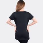 Quality maternity tops with baby peeking out cotton funny maternity shirts pregnancy t shirts for pregnant women tops summer - Image 3