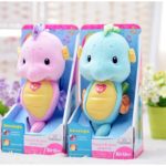 Quiet little baby seahorses plush toys, baby hand puppets, neonatal prenatal music to help sleep / Baby plush toys Hippocampus - Image 3