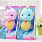 Quiet little baby seahorses plush toys, baby hand puppets, neonatal prenatal music to help sleep / Baby plush toys Hippocampus - Image 3