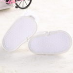 ROMIRUS Newborn Pram Crib Bebe Baby Girl Summer White Flower Infant Soft Sole Princess Shoes Girls First Walkers Shoes - Image 5