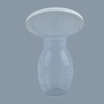 Real Silicone Gel Easy To Carry And Clean High Temperature Resistance Breast Feeding Bottle Feed Baby Milk Manual Breast Pump - Image 2